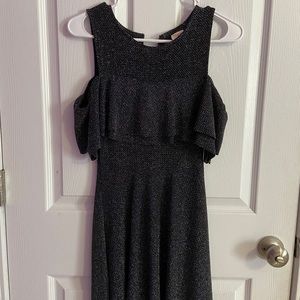 Zara Kids Black Sparkly Dress
